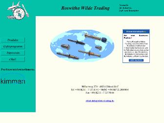 wilde-trading.de website preview