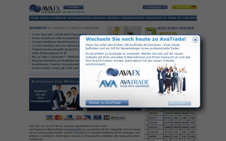 avafx.com website preview