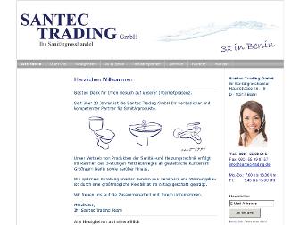 santec-trading.de website preview