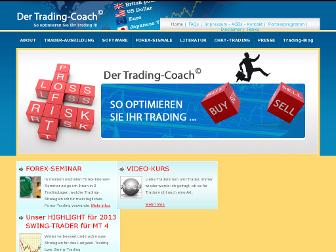 der-trading-coach.com website preview