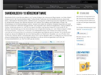 shareholder24.de website preview
