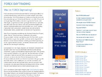 forex-daytrader.de website preview