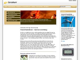 ebroker.de website preview