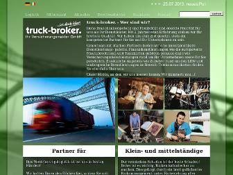 truck-broker.de website preview