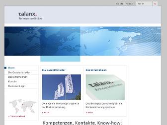 trb.talanx.com website preview