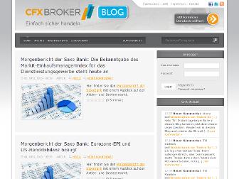 blog.cfx-broker.de website preview