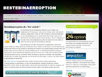 bestebinaereoption.de website preview