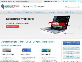 admiralmarkets.de website preview
