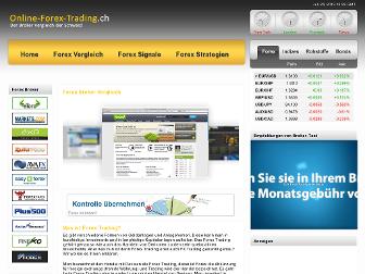 online-forex-trading.ch website preview
