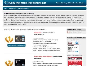 gebuehrenfreie-kreditkarte.net website preview