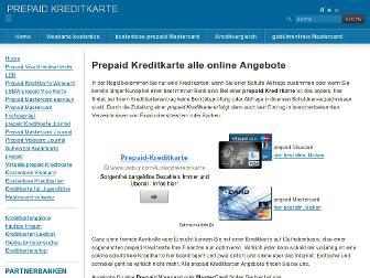 kreditkarte-prepaid.eu website preview