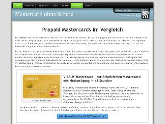 mastercard-ohne-schufa.de website preview
