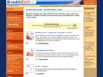 kreditzeit.de website preview