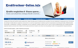 kreditrechner-online.info website preview