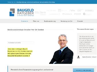 baugeld-ratgeber.de website preview