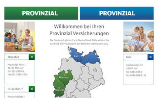 provinzial.de website preview