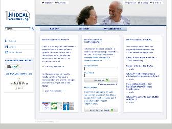 ideal-versicherung.de website preview