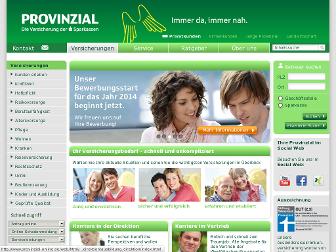 provinzial-online.de website preview