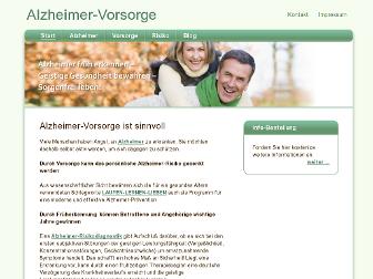 alzheimer-vorsorge.de website preview