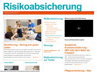 risikoabsicherung.info website preview