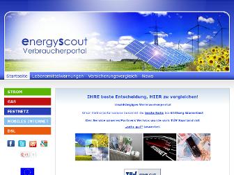 energyscout.eu website preview