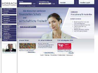 horbach.de website preview