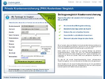 preisvergleich-krankenversicherung.com website preview
