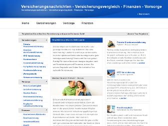 versicherungsnachrichten.com website preview