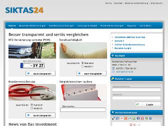 siktas24.de website preview