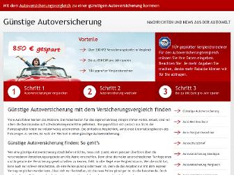 guenstige-autoversicherung.com website preview