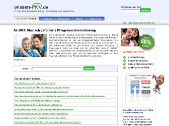 wissen-private-krankenversicherung.de website preview