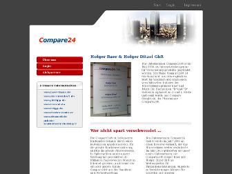 compare24.de website preview