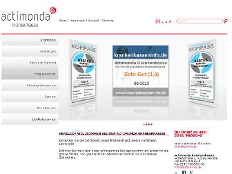 actimonda.de website preview