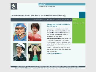 ace-auslandsversicherung.de website preview