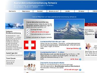 auslandskrankenversicherung-schweiz.de website preview