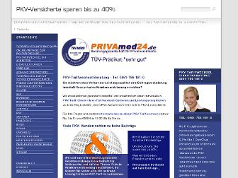 privamed24.de website preview