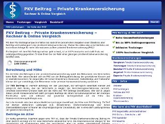 private-kranken-zusatzversicherung.net website preview