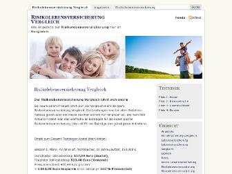 risikolebensversicherungvergleich.com website preview