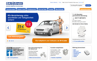 autodirekt.de website preview