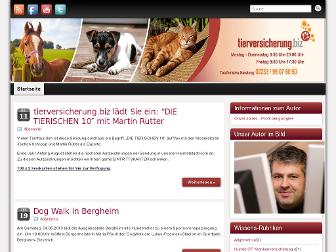 blog.tierversicherung.biz website preview