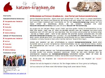 katzen-kranken.de website preview
