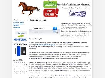 pferdehaftpflichtversicherungvergleich.net website preview
