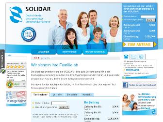 solidar-versicherung.de website preview