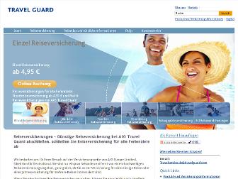 travelguard.de website preview
