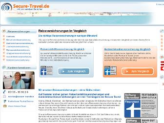 secure-travel.de website preview