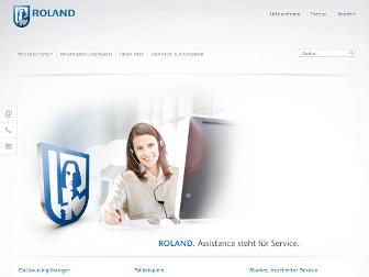 roland-assistance.de website preview