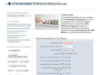 stromanbieterpreisvergleich.org website preview