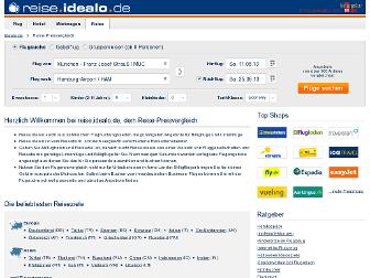 reise.idealo.de website preview
