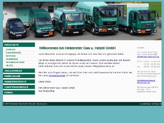 hinterreiter-gas.de website preview