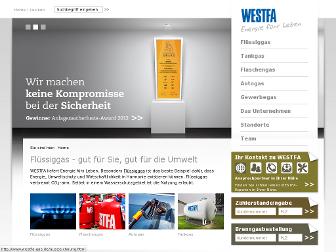 westfa-gas.de website preview